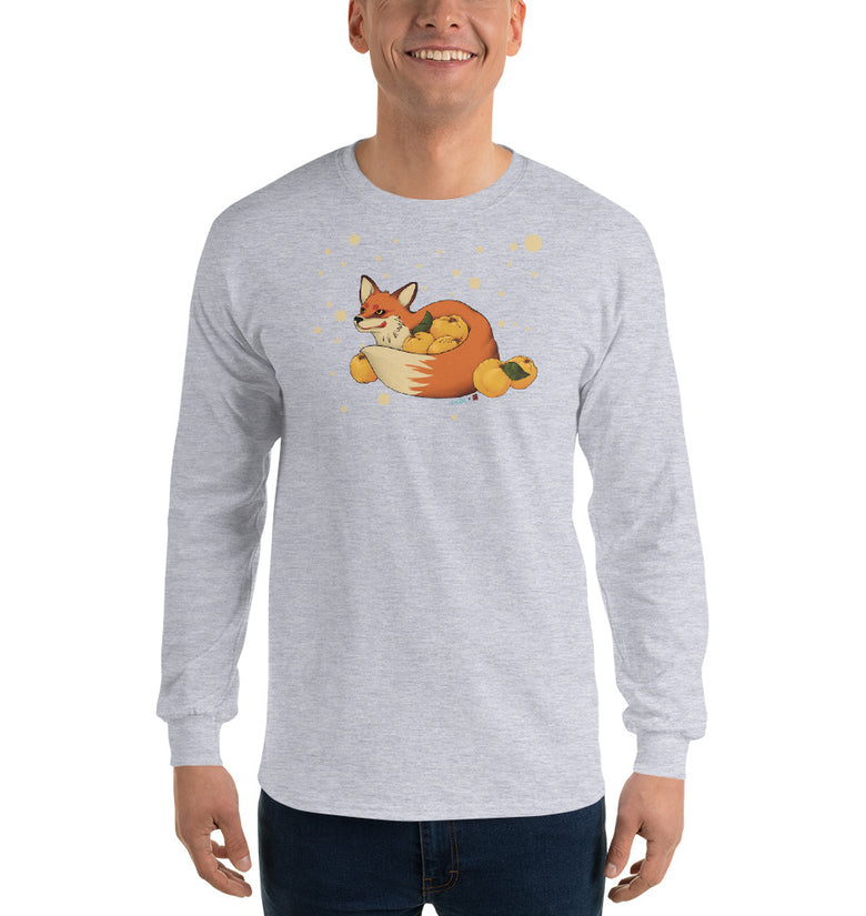 Yuzu Fox Men’s Long Sleeve Shirt