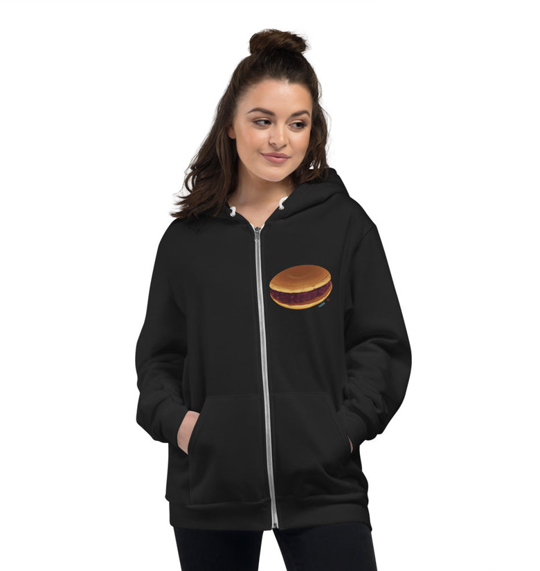 Dorayaki Hoodie Sweater - Front Print