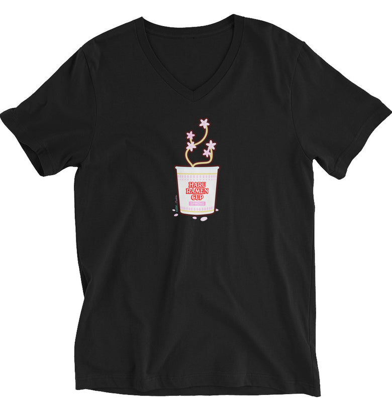 Haru Ramen Unisex Short Sleeve V-Neck T-Shirt