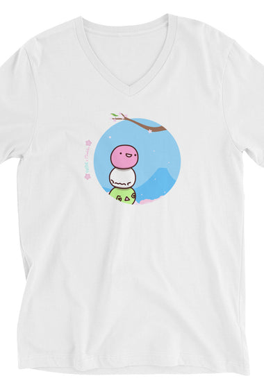 Dango Unisex Short Sleeve V-Neck T-Shirt