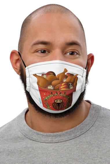 Winter Bucket Premium face mask