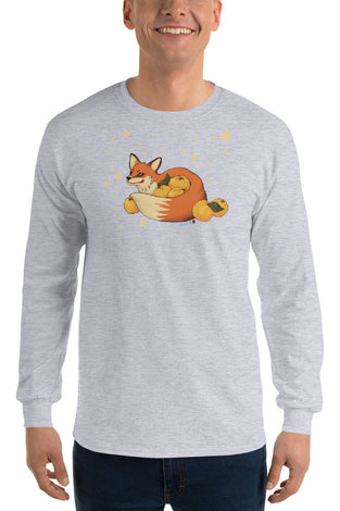 Yuzu Fox Men’s Long Sleeve Shirt