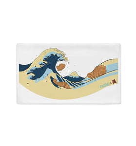 Wave Rectangular Pillow Case 20x12