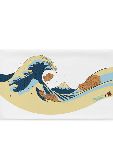 Wave Rectangular Pillow Case 20x12