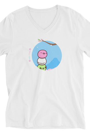 Dango Unisex Short Sleeve V-Neck T-Shirt