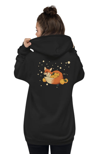 Foxy Hoodie Sweater - Back Print
