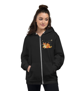 Foxy Hoodie Sweater - Front Print
