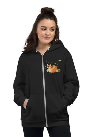 Foxy Hoodie Sweater - Front Print