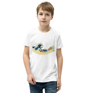 Wave  Kids/Teens Short Sleeve T-Shirt